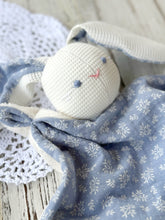 Carica l'immagine nel visualizzatore di Gallery, DOUDOU per neonato in mussola e spugna bamboo