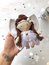 Carica l'immagine nel visualizzatore di Gallery, Bambolina in stoffa per DECORAZIONE NATALIZIA