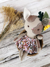 Carica l'immagine nel visualizzatore di Gallery, GATTO di pezza, dipinto e ricamato a mano